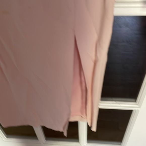 Vintage Pretty Pink ankle length summer dress by CDC size 10 - Picture 3 of 5